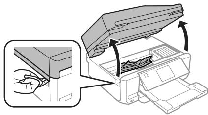 EPSON EXPRESSION PHOTO XP-750 - Removing jammed paper from inside the product - 2