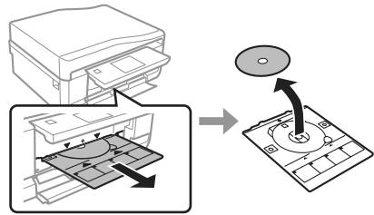 EPSON EXPRESSION PHOTO XP-750 - Een cd/dvd verwijdersen - 2