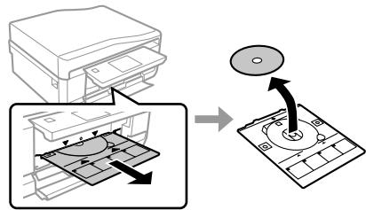 EPSON EXPRESSION PHOTO XP-750 - Entfernen einer CD/DVD - 2