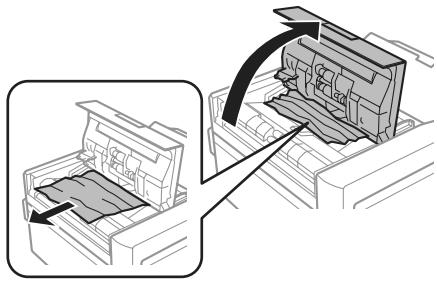 EPSON EXPRESSION PHOTO XP-750 - Retrait du papier coincide dans le chargeur automatique de documents (ADF) - 1