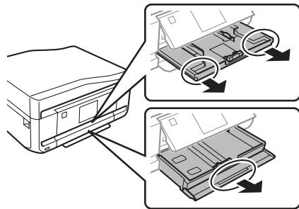 EPSON EXPRESSION PHOTO XP-750 - Pull out the paper cassette. - 1