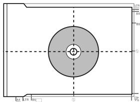 EPSON EXPRESSION PHOTO XP-750 - Posizionamento di un CD - 1