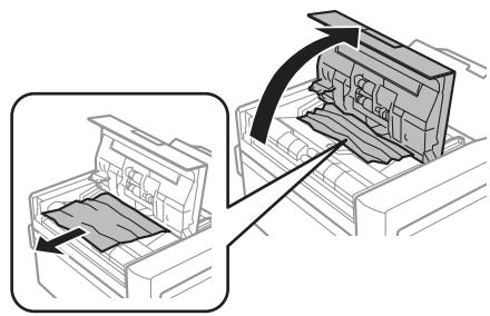 EPSON EXPRESSION PHOTO XP-750 - Remover papel encravado do alimentador automatico de documents (ADF) - 1