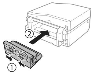 EPSON EXPRESSION PHOTO XP-750 - Retirar papel encravado da tampa posterior - 4