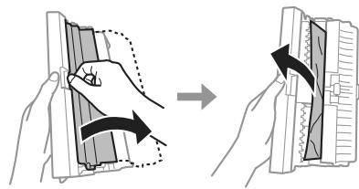 EPSON EXPRESSION PHOTO XP-750 - Removing jammed paper from the rear cover - 3