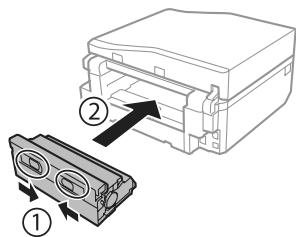EPSON EXPRESSION PHOTO XP-750 - Rimozione della carta inceppata dal coperchio posteriore - 8