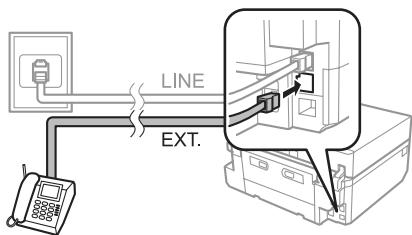 EPSON EXPRESSION PHOTO XP-750 - Condivisione della linea con untelefono - 3