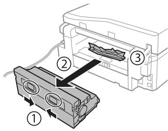 EPSON EXPRESSION PHOTO XP-750 - Extracción de papel atascado en la cubierta posterior - 2