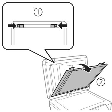 EPSON EXPRESSION PHOTO XP-750 - Remove the document mat. - 1