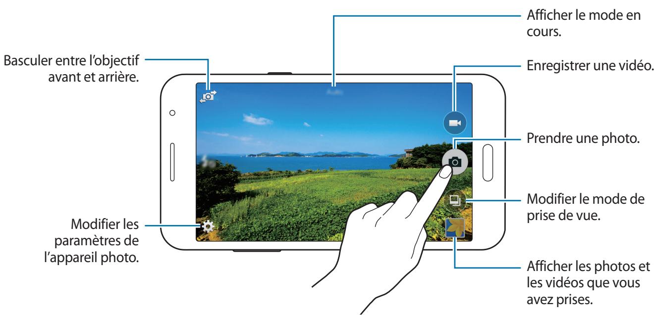 SAMSUNG SM-G531F - Prendre des photos ou enregistrer des videos - 1