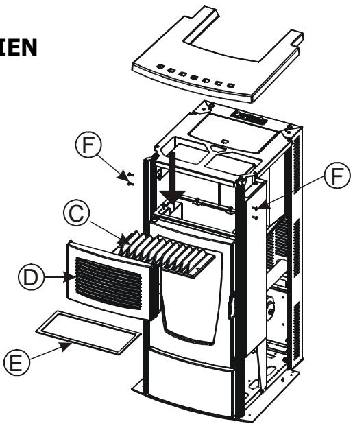 SUPRA LEMNOS - Nettoyer le système de sortie des fumées, plus particulièrement autour des raccords en T et des tronçons horizontalux S'IL Y A LIEU. - 2