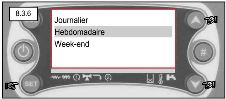 SUPRA NIMOS - Menu utilisateur - Chrono - 2