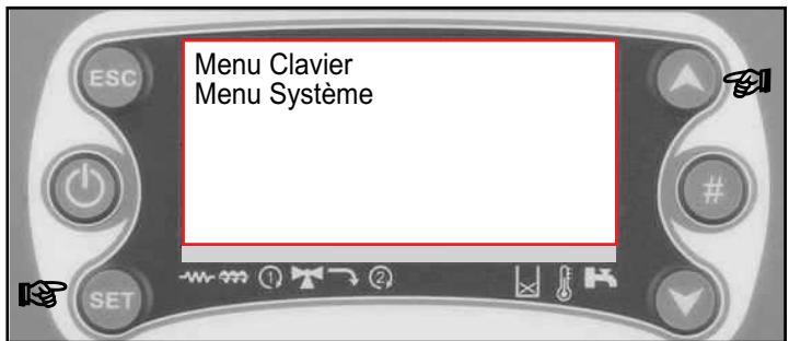 SUPRA NIMOS - Menu utilisateur - 4