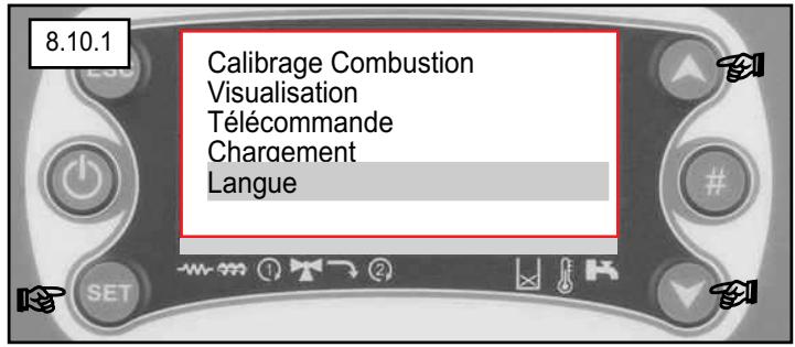 SUPRA NIMOS - Menu utilisateur - Langues - 1