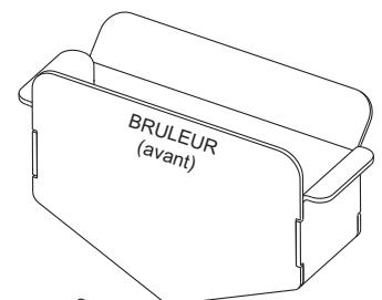SUPRA NIMOS - Position du brûleur - 1