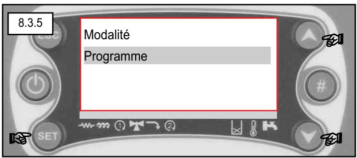 SUPRA NIMOS - Menu utilisateur - Chrono - 1