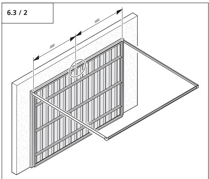 MARANTEC CONFORT 220 - Montage sur porte basculante débordante - 2