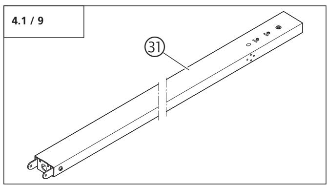 MARANTEC CONFORT 250 - Rails d'opérateur - 1