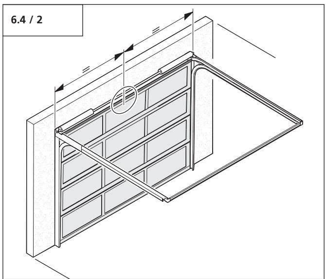 MARANTEC CONFORT 250 - Montage sur porte sectionnelle - 2