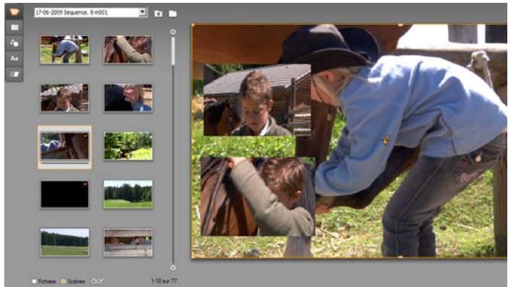 PINNACLE STUDIO 14 - La section des videos - 2