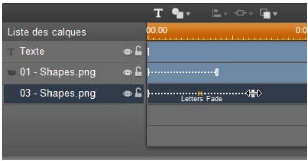 PINNACLE STUDIO 14 - Utiliser la liste des calques - 1