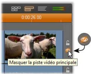 PINNACLE STUDIO 14 - Coupure du son et masquage d'une piste - 1