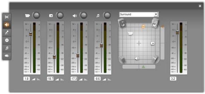 PINNACLE STUDIO 14 - L'outil Volume et balance - 2