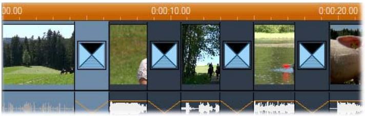 PINNACLE STUDIO 14 - La commande Transition avec ondulation - 3
