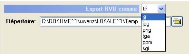 PINNACLE VITASCENE - Exporter RGB comme - 1