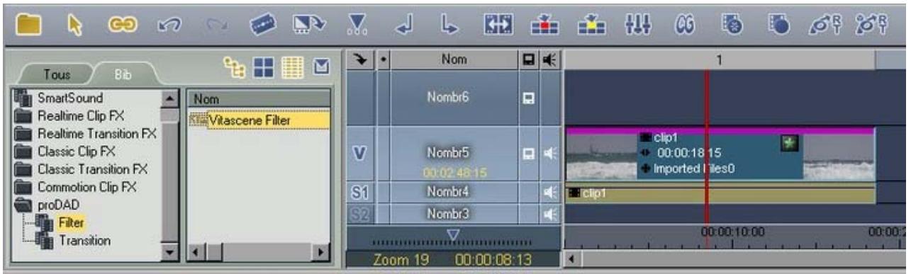 PINNACLE VITASCENE - Avid Liquid / Plugin comme effet video - 1