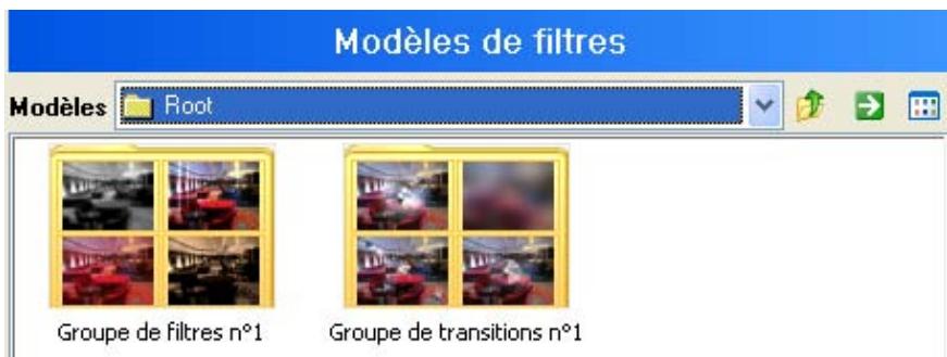 PINNACLE VITASCENE - Modèles de filtrés - 1