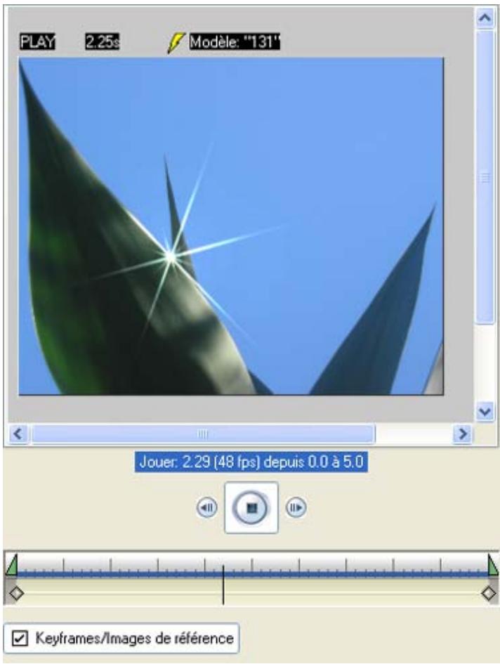 PINNACLE VITASCENE - Applique le filtré Etoiles sur l'image (avec, entre autre, utilisation de Keyframes) - 10