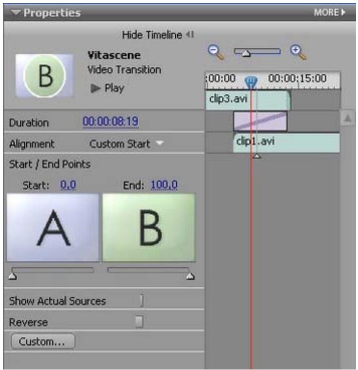 PINNACLE VITASCENE - AdobePremiereElements/Plugincommetransition - 3