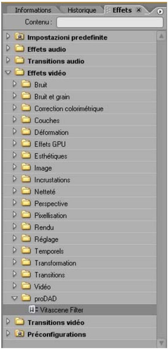 PINNACLE VITASCENE - Application comme plug-in: - 1