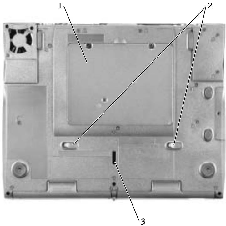 DELL LATITUDE C640 - Unterseite - 1
