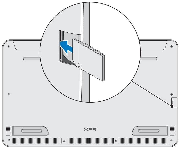 DELL POWERCONNECT 2824 - Insérer une carte SD (facultatif) - 1