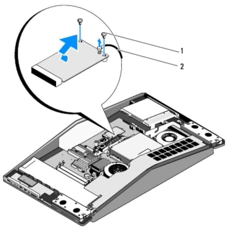 DELL XPS ONE - Remplacement de la carte tuner TV - 1