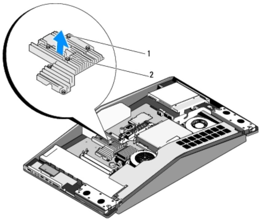 DELL XPS ONE - Remplacement de la carte graphique. - 2
