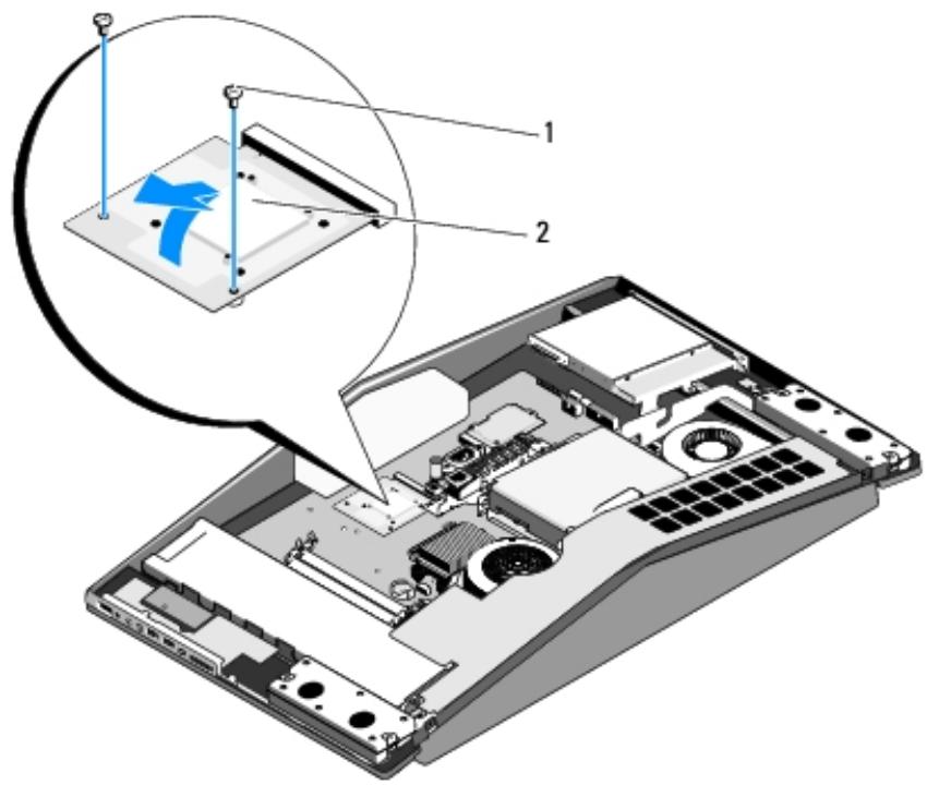 DELL XPS ONE - Remplacement de la carte graphique. - 3