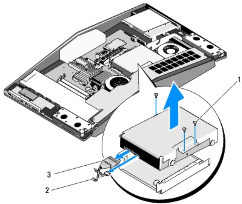 DELL XPS ONE - Remplacement du disque dur - 1