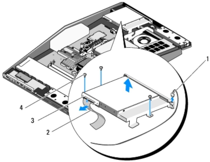 DELL XPS ONE - Remplacement du lecteur optique - 1