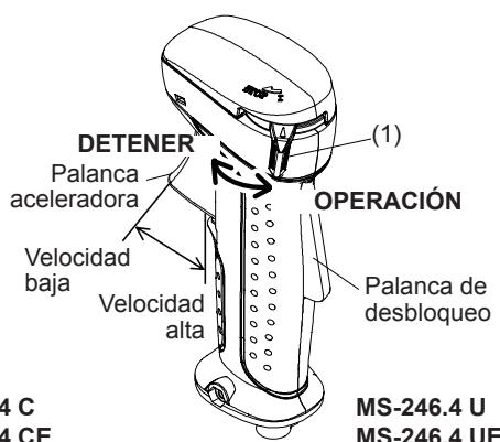 DOLMAR MS-246.4 CE - A: Arranque en frío - 2
