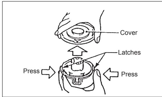 DOLMAR MS-246.4 CE - Replacing the nylon cord - 1