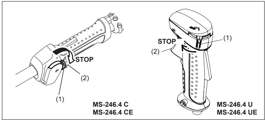 DOLMAR MS-246.4 CE - STOPPING - 1