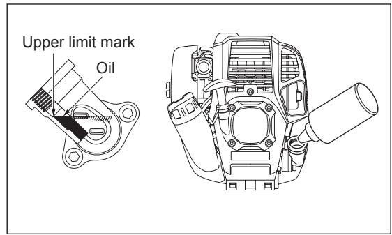 DOLMAR MS-246.4 CE - Alternative draining method - 5