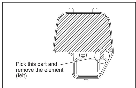 DOLMAR MS-246.4 CE - Points in Handling Air Cleaner Element - 2