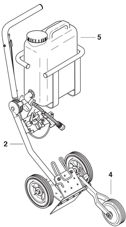 DOLMAR PC-7412 - La conduite d'eau au réseau / réservoir (6) - 5