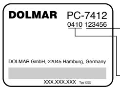 DOLMAR PC-8240 - Élimination des déchets et protection de l'environnement - 8