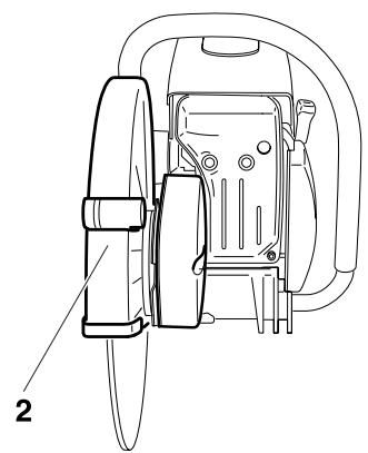 DOLMAR PC-8240 - Remplacement du ressort de rappel - 5