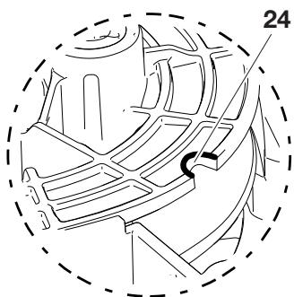 DOLMAR PC-8240 - Replacing the starter cable - 6